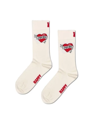 Foto van product Happy Socks Sokken 'Mother's Day Sock White' wit