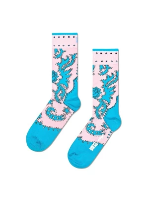 Foto van product Happy Socks Sokken 'Wrangler Freehand Sock Turquoise' gemengde kleuren