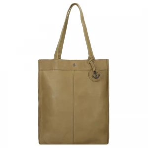 Foto van product Harbour 2nd Shopper 'Anchor Love Elbe 1' olijfgroen