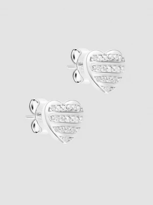 Foto van product Hartvormige oorbellen in 925 zilver s.Oliver