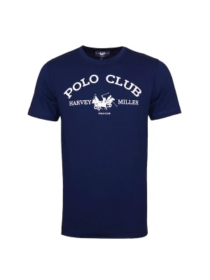 Foto van product HARVEY MILLER Shirt 'Club' donkerblauw / wit