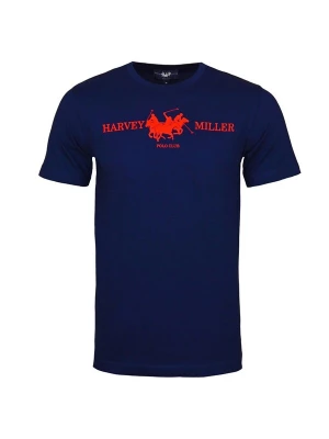 Foto van product HARVEY MILLER Shirt donkerblauw / rood