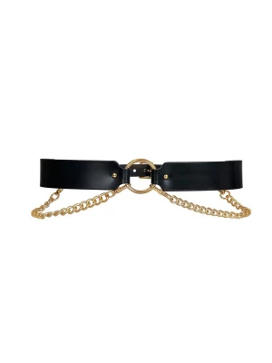 Foto van product Haute Cuir Riem 'Clea' zwart