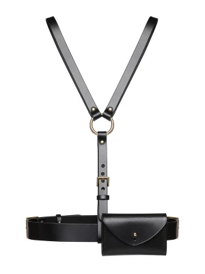 Foto van product Haute Cuir Riem 'Prestige Harness Bag' zwart