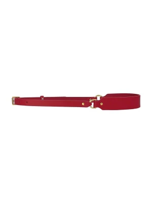 Foto van product Haute Cuir Riem 'Slim Harness Belt' rood
