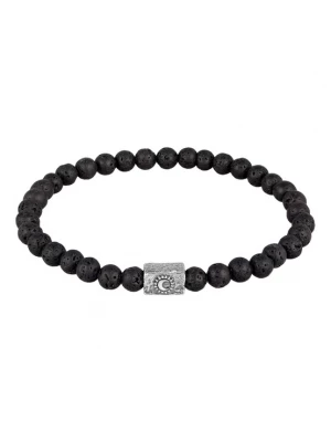 Foto van product Haze&Glory Armband 'Lava' zwart / zilver