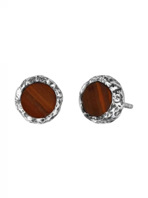 Foto van product Haze&Glory Oorbel rood / zilver