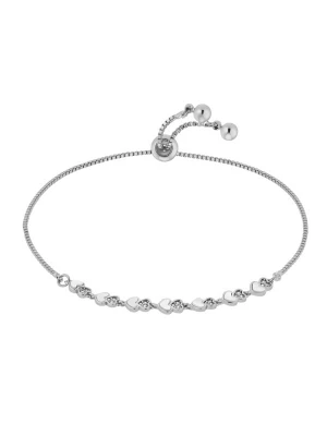 Foto van product Heideman Armband 'Alea' zilver / transparant