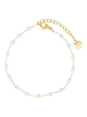 Foto van product Heideman Armband 'Tirus' goud / parelwit