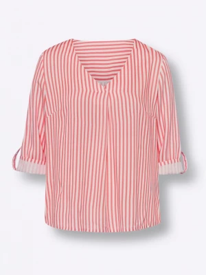 Foto van product heine Blouse beige / rood