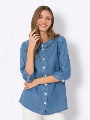Foto van product heine Blouse blauw denim