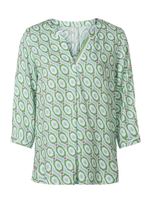 Foto van product heine Blouse ecru / groen / mintgroen / eosine