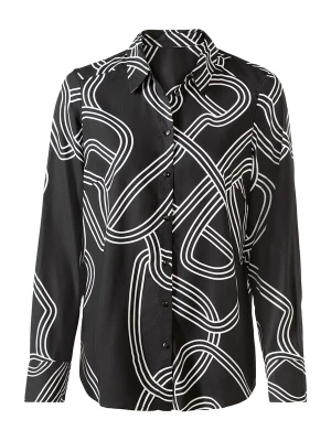 Foto van product heine Blouse zwart / wit