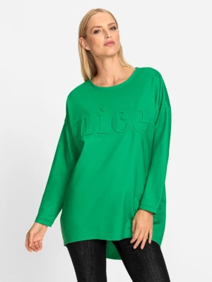 Foto van product heine Oversized shirt grasgroen