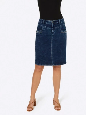 Foto van product heine Rok blauw denim
