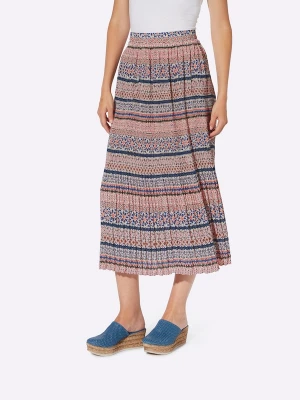 Foto van product heine Rok ecru / blauw / oudroze