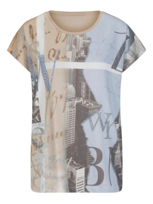 Foto van product heine Shirt donkerbeige / lichtblauw / bruin / donkergrijs