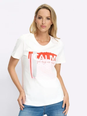 Foto van product heine Shirt ecru / oranje