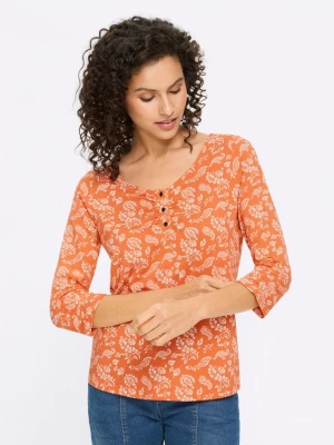 Foto van product heine Shirt ecru / oranje