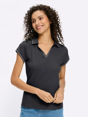 Foto van product heine Shirt grijs / zwart