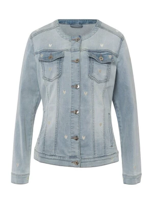 Foto van product heine Tussenjas blauw denim / lichtgrijs