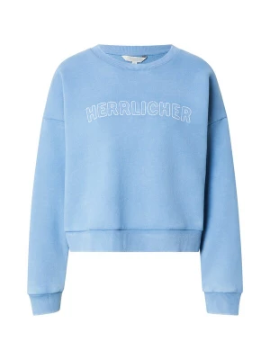 Foto van product Herrlicher Sweatshirt 'Christy' lichtblauw / wit