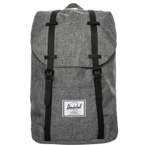 Foto van product Herschel Rugzak 'Retreat' grijs gemêleerd / zwart / wit