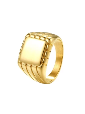 Foto van product Hey Happiness Ring 'Signet' goud