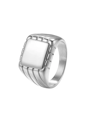 Foto van product Hey Happiness Ring 'Signet' zilver