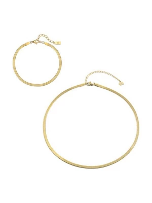 Foto van product Hey Happiness Sieraden set 'Urban Snake' goud