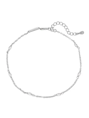 Foto van product Hey Happiness Voetsieraden 'Pearl' zilver