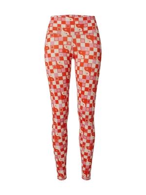 Foto van product Hey Honey Sportbroek 'DAYANDNIGHT' beige / rosa / oranjerood