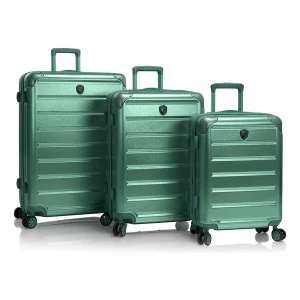 Foto van product Heys Kofferset 'Alumix' groen