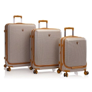 Foto van product Heys Kofferset 'EZ Fashion' cognac / wit