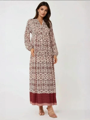 Foto van product Hiccup Blousejurk rood / wit