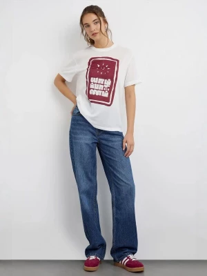Foto van product Hiccup Shirt donkerrood / wit
