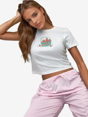 Foto van product Hiccup Shirt geel / jade groen / cranberry / wit
