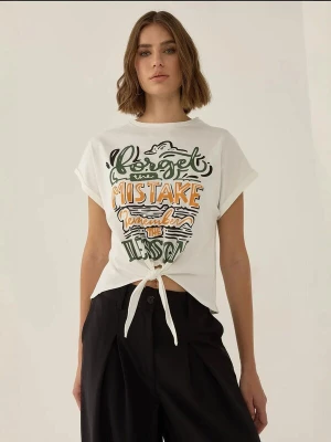 Foto van product Hiccup Shirt geel / olijfgroen / zwart / wit