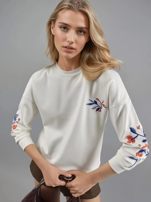 Foto van product Hiccup Sweatshirt donkerblauw / oranje / wit