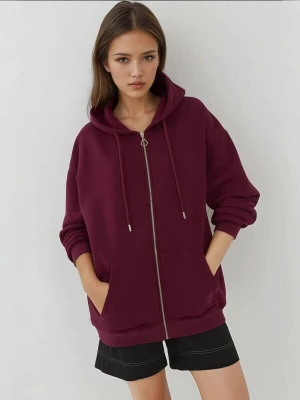 Foto van product Hiccup Sweatvest bourgogne