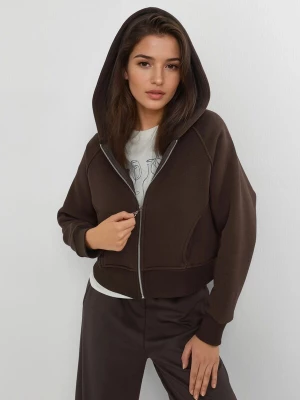 Foto van product Hiccup Sweatvest bruin