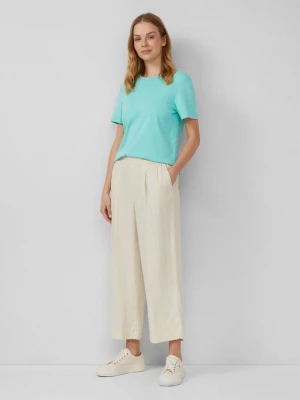 Foto van product High rise culotte van een linnenmix in een relaxed fit s.Oliver beżowy