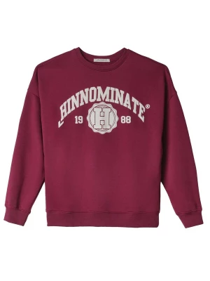 Foto van product HINNOMINATE Sweatshirt lichtgrijs / rood