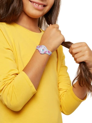 Foto van product Hip Hop Horloge 'Kids Fun' blauw / lichtlila / pink / offwhite