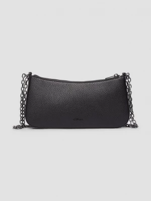 Foto van product Hobo bag met ritsvak en kettingriem s.Oliver zwart