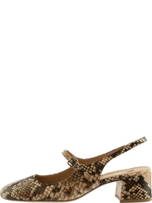 Foto van product Högl Slingpumps 'Lilian' cognac / zwart
