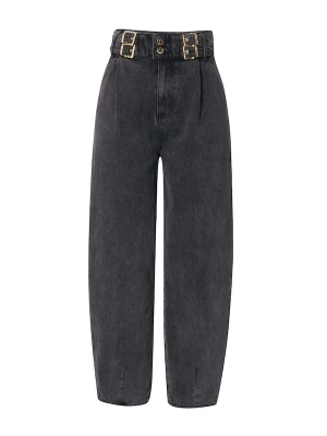 Foto van product Hoermanseder Bandplooi jeans antraciet