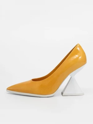 Foto van product Hoge hakken Tory Burch mosterdgeel