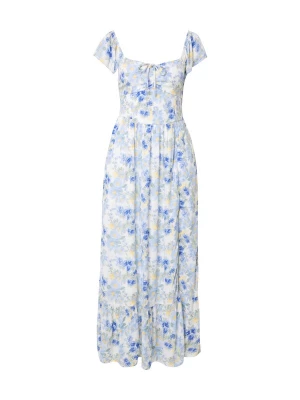 Foto van product HOLLISTER Jurk blauw / pastelblauw / pasteloranje / wit