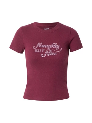 Foto van product HOLLISTER Shirt wijnrood / wit